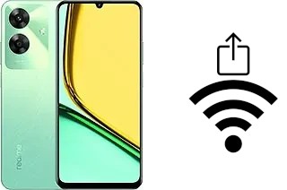 Comment générer un QR code avec le clé de sécurité réseau Wifi sur un Realme C61