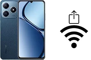 Comment générer un QR code avec le clé de sécurité réseau Wifi sur un Realme C63