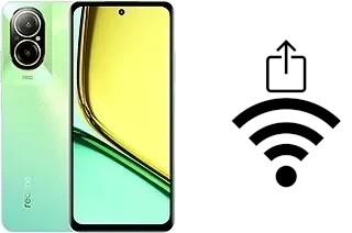 Comment générer un QR code avec le clé de sécurité réseau Wifi sur un Realme 12 Lite