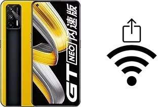 Générer un QR code avec la clé Wifi sur un Realme GT Neo Flash