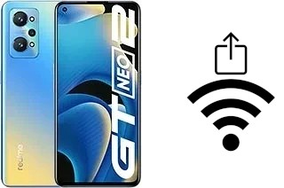 Générer un QR code avec la clé Wifi sur un Realme GT Neo2