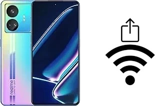 Générer un QR code avec la clé Wifi sur un Realme GT Neo5 SE