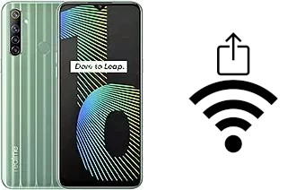 Générer un QR code avec la clé Wifi sur un Realme Narzo 10