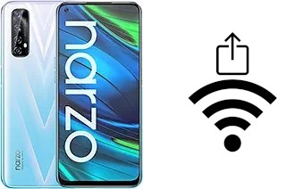 Générer un QR code avec la clé Wifi sur un Realme Narzo 20 Pro