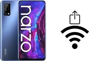 Générer un QR code avec la clé Wifi sur un Realme Narzo 30 Pro 5G