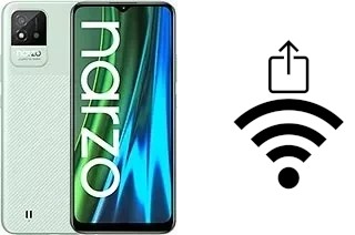 Générer un QR code avec la clé Wifi sur un Realme Narzo 50i