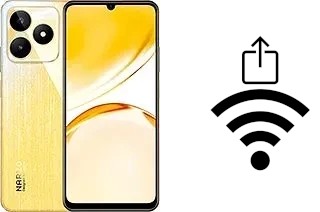 Générer un QR code avec la clé Wifi sur un Realme Narzo N53