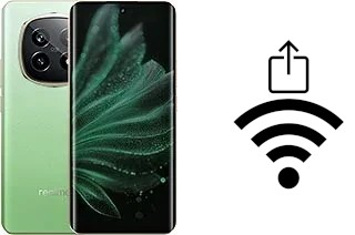 Comment générer un QR code avec le clé de sécurité réseau Wifi sur un Realme P2 Pro