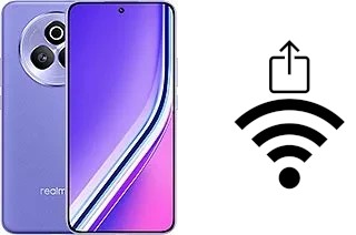 Générer un QR code avec la clé Wifi sur un Realme P3 Pro