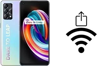 Générer un QR code avec la clé Wifi sur un Realme Q3 Pro Carnival