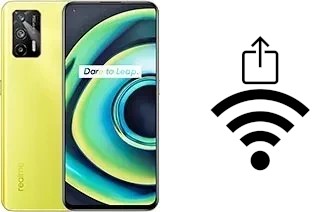 Générer un QR code avec la clé Wifi sur un Realme Q3 Pro 5G