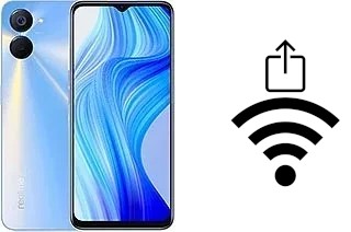 Générer un QR code avec la clé Wifi sur un Realme V20