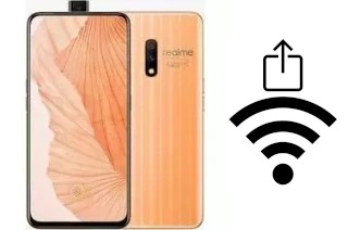 Générer un QR code avec la clé Wifi sur un Realme X Master Edition