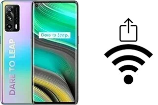 Générer un QR code avec la clé Wifi sur un Realme X7 Pro Ultra