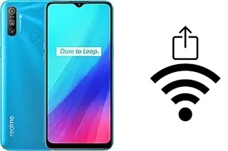 Générer un QR code avec la clé Wifi sur un Realme C3 (3 cameras)