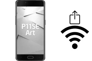 Générer un QR code avec la clé Wifi sur un Reeder P11SE Art