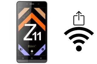 Générer un QR code avec la clé Wifi sur un Relaxx Z11