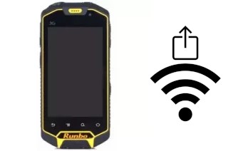 Générer un QR code avec la clé Wifi sur un Runbo X5 Plus