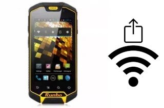 Générer un QR code avec la clé Wifi sur un Runbo X5-W