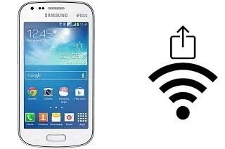 Générer un QR code avec la clé Wifi sur un Samsung Galaxy S Duos 2 S7582