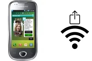 Générer un QR code avec la clé Wifi sur un Samsung I5801 Galaxy Apollo