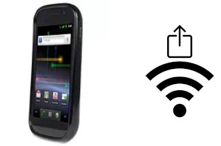 Générer un QR code avec la clé Wifi sur un Samsung Google Nexus S 4G