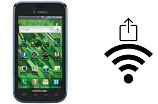 Générer un QR code avec la clé Wifi sur un Samsung Vibrant