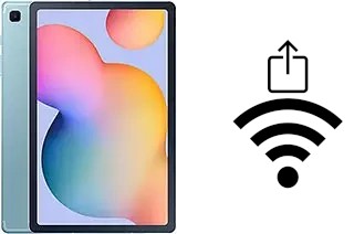 Générer un QR code avec la clé Wifi sur un Samsung Galaxy Tab S6 Lite