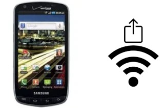 Générer un QR code avec la clé Wifi sur un Samsung Droid Charge I510