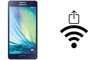 Générer un QR code avec la clé Wifi sur un Samsung Galaxy A5