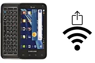 Générer un QR code avec la clé Wifi sur un Samsung i927 Captivate Glide