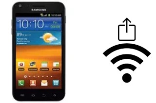 Générer un QR code avec la clé Wifi sur un Samsung Galaxy S II Epic 4G Touch