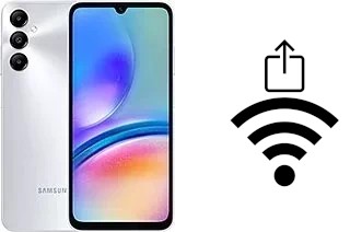 Générer un QR code avec la clé Wifi sur un Samsung Galaxy A05s