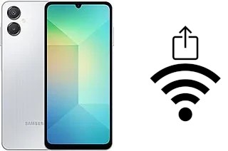 Générer un QR code avec la clé Wifi sur un Samsung Galaxy A06 5G