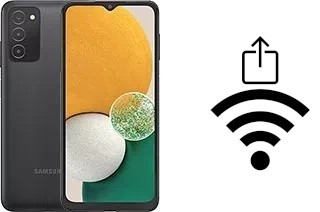 Générer un QR code avec la clé Wifi sur un Samsung Galaxy A13 5G