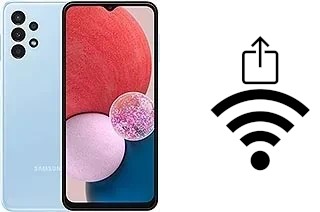 Générer un QR code avec la clé Wifi sur un Samsung Galaxy A13 (SM-A137)