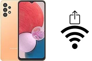 Générer un QR code avec la clé Wifi sur un Samsung Galaxy A13