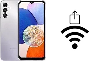 Générer un QR code avec la clé Wifi sur un Samsung Galaxy A14 5G