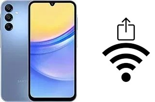 Comment générer un QR code avec le mot de passe Wifi sur un Samsung Galaxy A15 5G