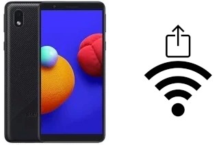 Générer un QR code avec la clé Wifi sur un Samsung Galaxy A3 Core