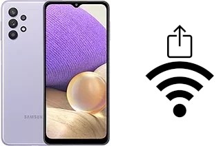 Générer un QR code avec la clé Wifi sur un Samsung Galaxy A32 5G