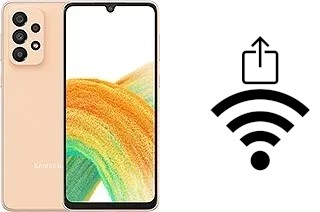 Générer un QR code avec la clé Wifi sur un Samsung Galaxy A33 5G