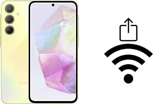 Comment générer un QR code avec le mot de passe Wifi sur un Samsung Galaxy A35