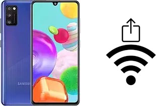 Générer un QR code avec la clé Wifi sur un Samsung Galaxy A41