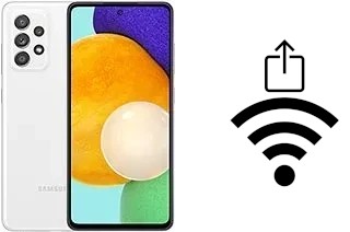 Générer un QR code avec la clé Wifi sur un Samsung Galaxy A52 5G