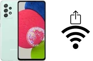 Générer un QR code avec la clé Wifi sur un Samsung Galaxy A52s 5G