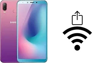 Générer un QR code avec la clé Wifi sur un Samsung Galaxy A6s