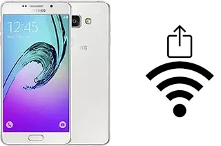 Générer un QR code avec la clé Wifi sur un Samsung Galaxy A7 (2016) Duos