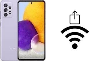 Générer un QR code avec la clé Wifi sur un Samsung Galaxy A72