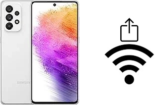 Générer un QR code avec la clé Wifi sur un Samsung Galaxy A73 5G